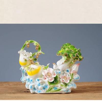 TƯỢNG HỒ LÔ BẮP CẢI PHONG THỦY
